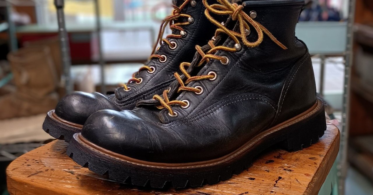 リグルー/再接着修理】Red Wing#2935 Linemanのソール再接着修理｜CREA
