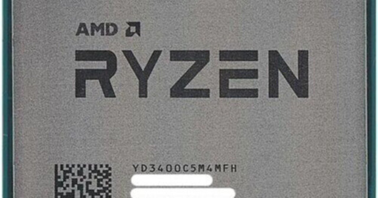 今だけお得！2倍・3倍ポイント付与】中古AMD Ryzen 5 3400Gで