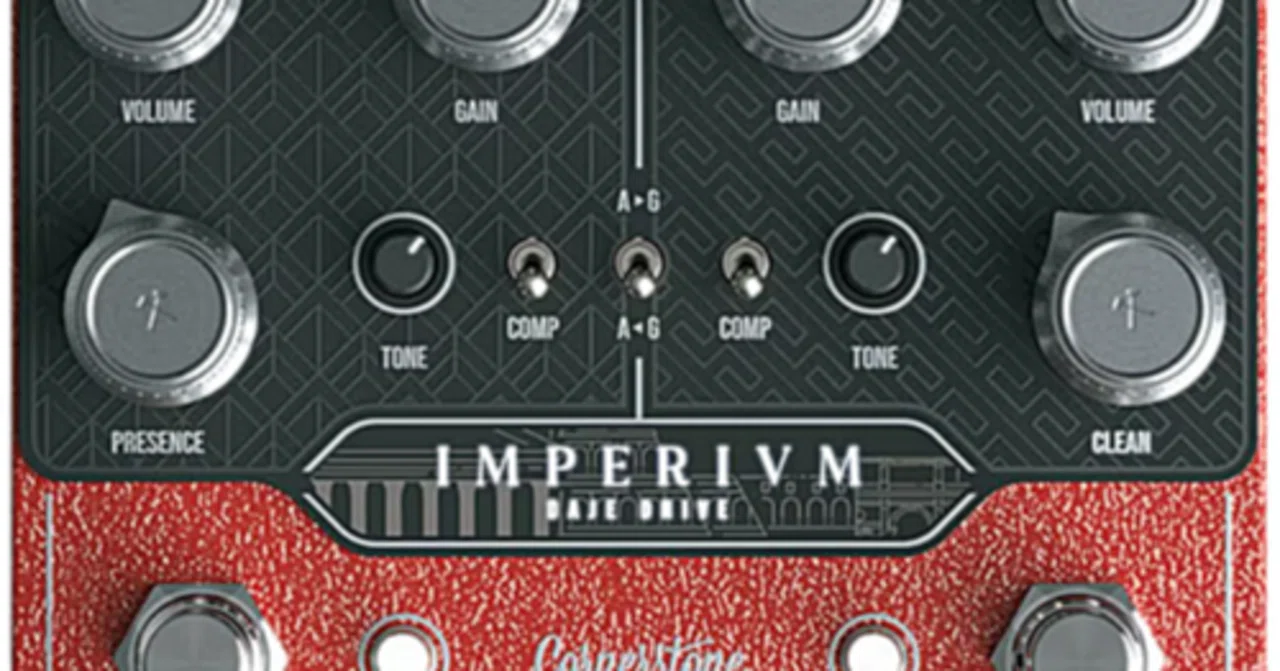 Cornerstone IMPERIUM V2 は、ダンブル系とTS系オーバードライブの2in1