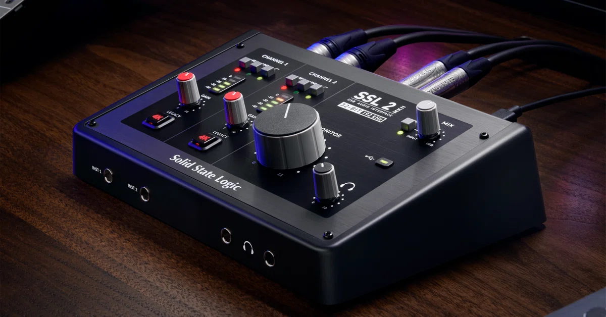 SSLのオーディオインターフェース SSL2 MKII 推しポイントまとめ