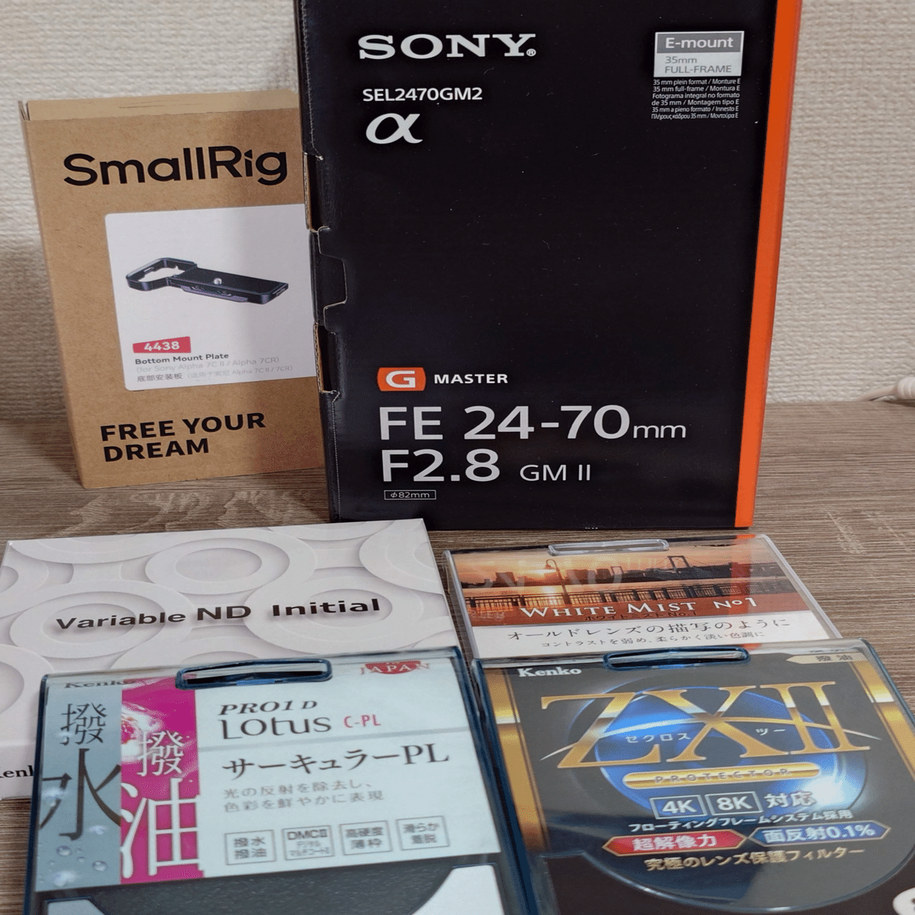 SONY FE24-70mm F2.8 GM2 ZXⅡ保護フィルター付 F2.8 FE GM