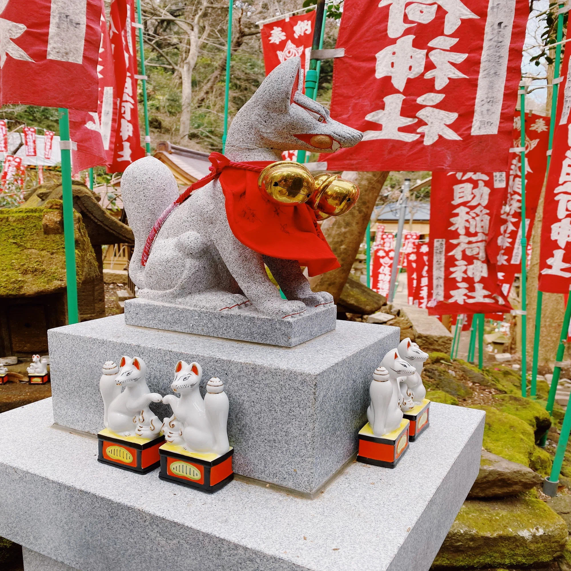 素朴なお狐様｜稲荷/鉄砲狐/神社 東京都の郷土玩具】上野 鉄砲狐：花園稲荷神社 | 郷土玩具の杜