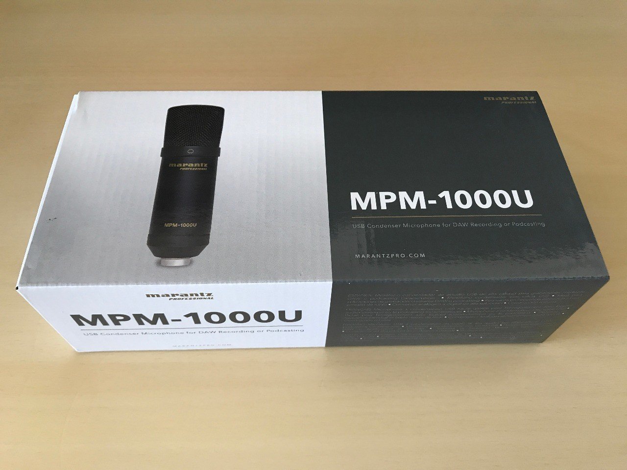 マランツプロ USBコンデンサーマイク MPM-1000U 買ってしまった｜ruype 