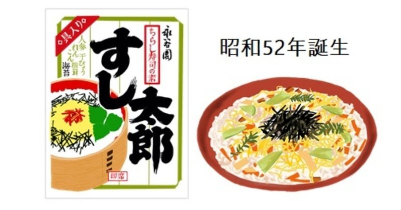 40年以上の歴史 永谷園 すし太郎 トロッコ Note