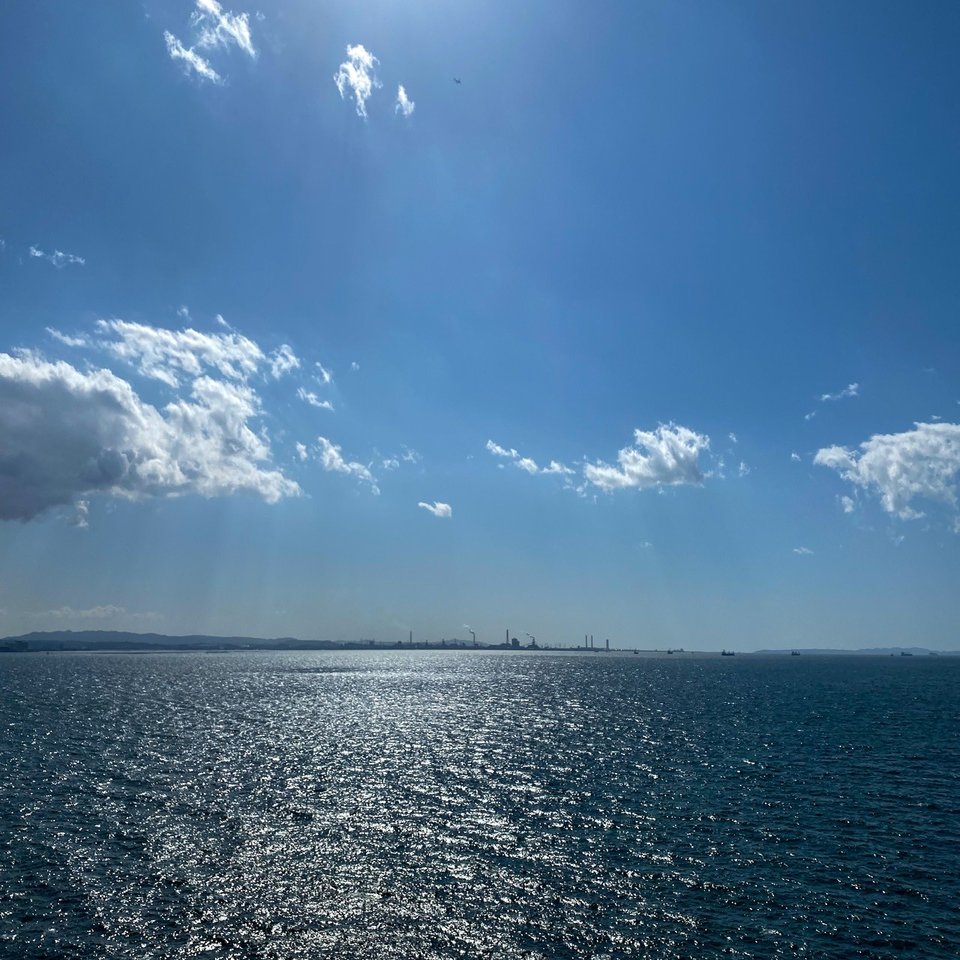 はじめての海ほたる。晴れた日の富士山がきれい｜真士(まさし)