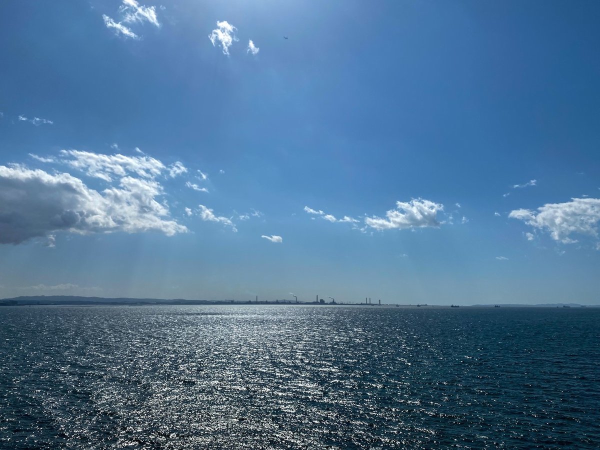 はじめての海ほたる。晴れた日の富士山がきれい｜真士(まさし)