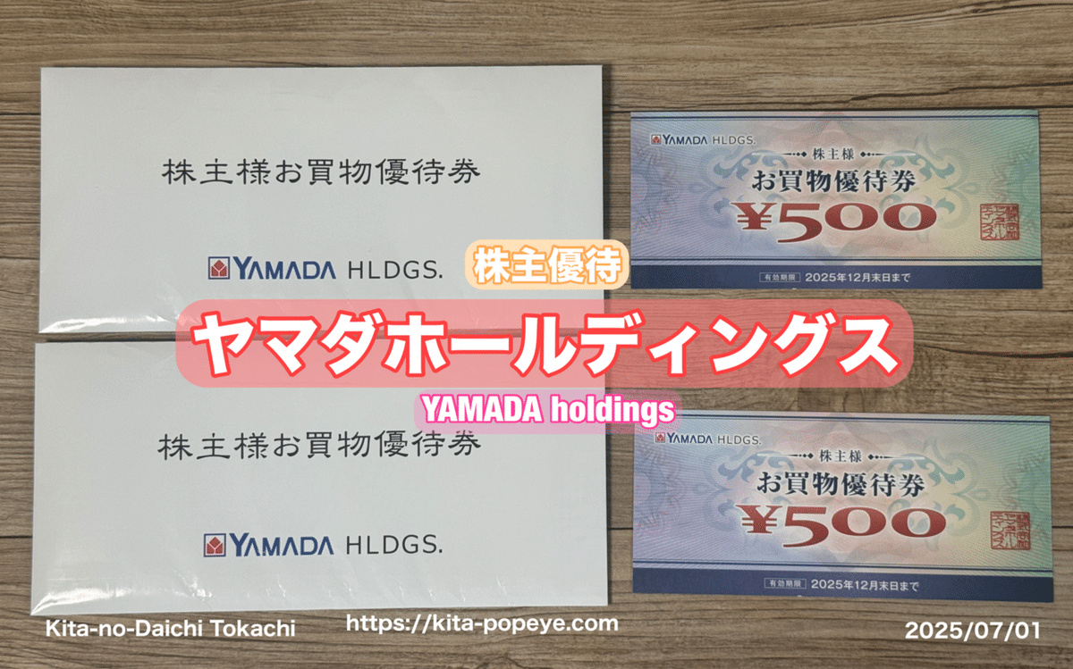 ヤマダ電機 YAMADA 株主優待 10,000円 割引券 50% 買物優待券