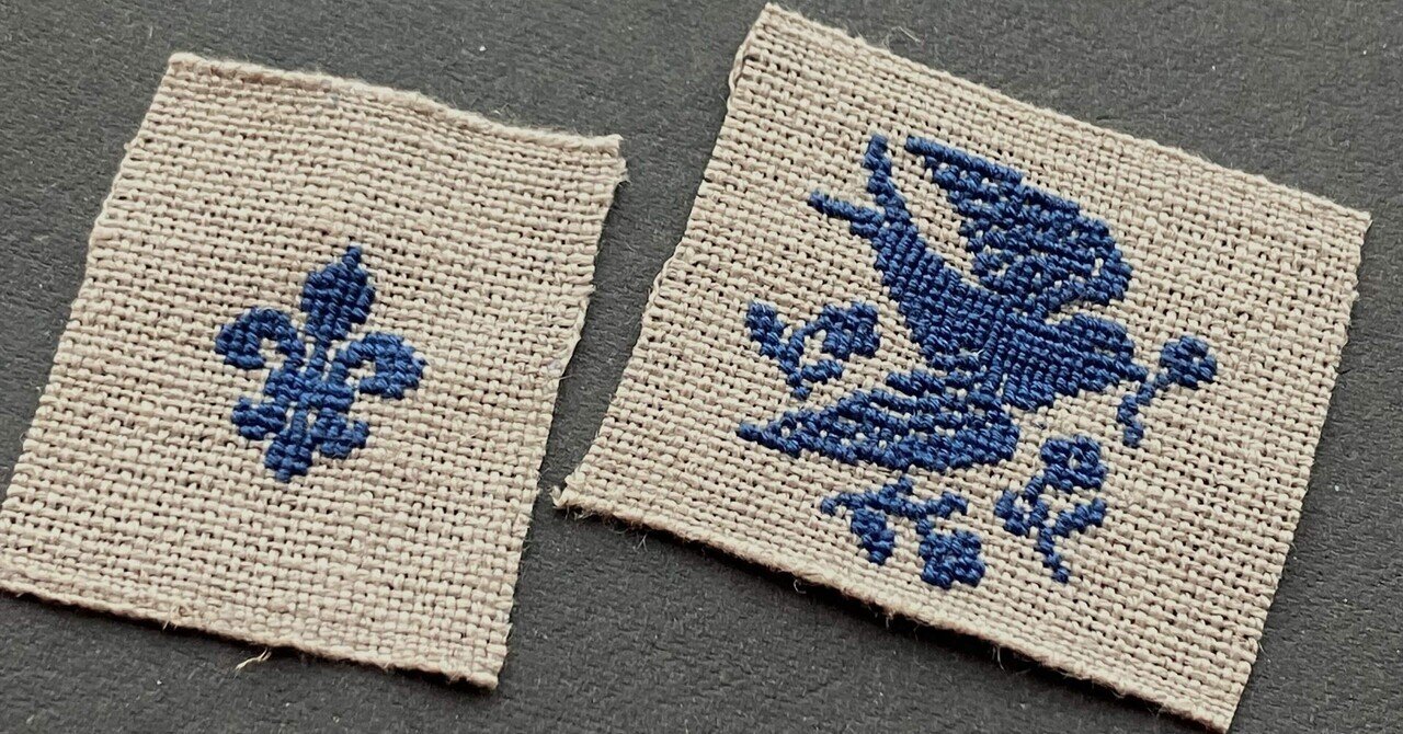 どんどんできる、手のひらサイズの刺繍｜とびち