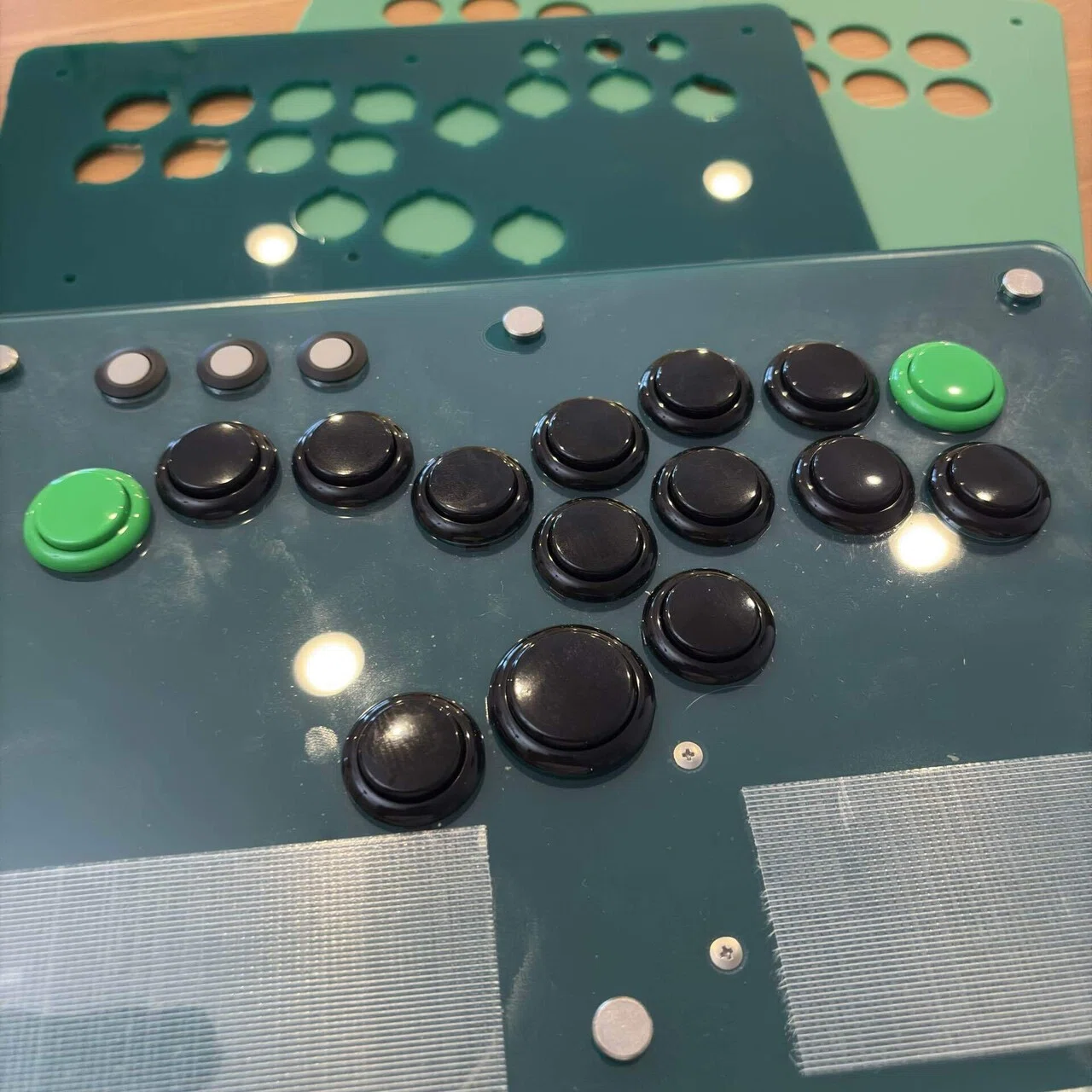 Arcade Hitbox 天板 交換 Mad Catz アケコン Xbox360対応 レバーレス