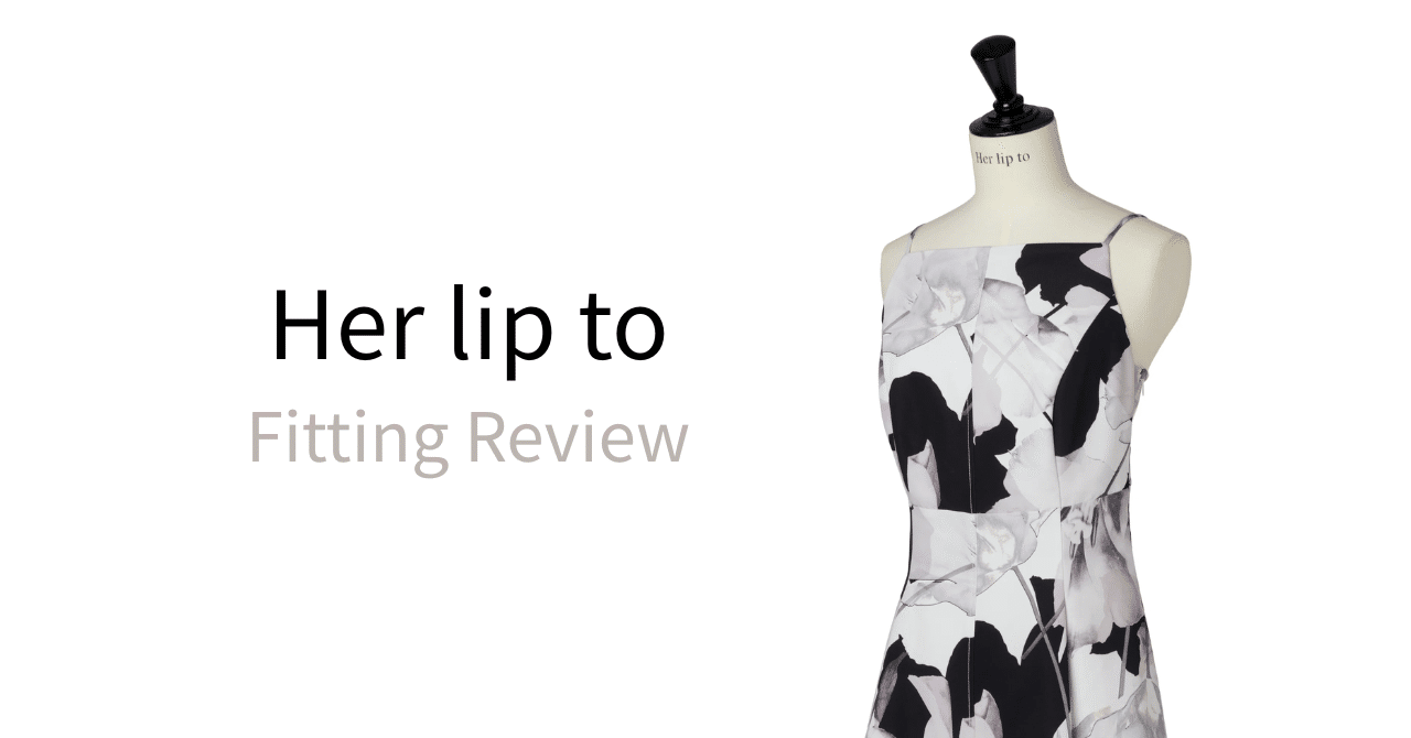 試着レビュー#18｜Herlipto｜Las Flores Cami Dress｜Her closet note
