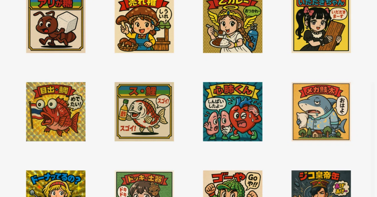 LINEスタンプ作ってましてね｜からすん