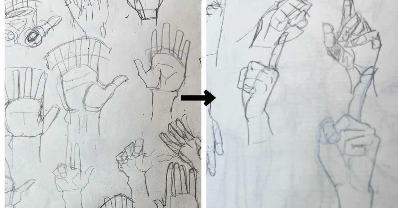 親指人間の絵 手が描けない！親指の付け根で詰む問題｜うにばたけ|社畜だけど同人誌