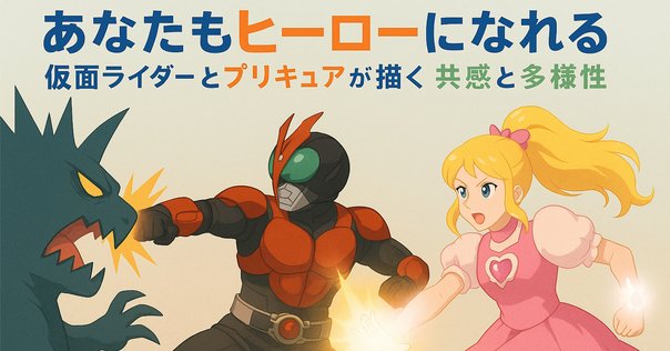 ウルトラマン・仮面ライダー・スーパー戦隊のいずれも「ヒーロー