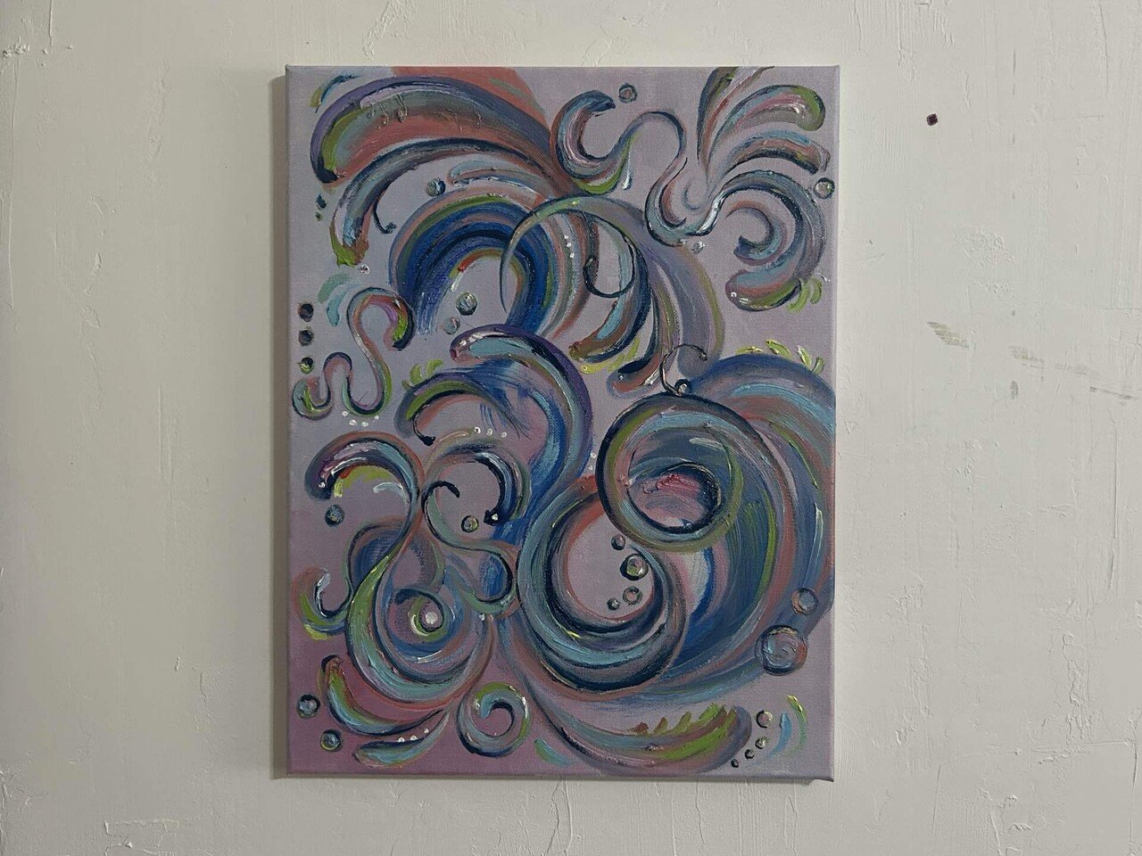 油絵（抽象画） 油絵（抽象画）