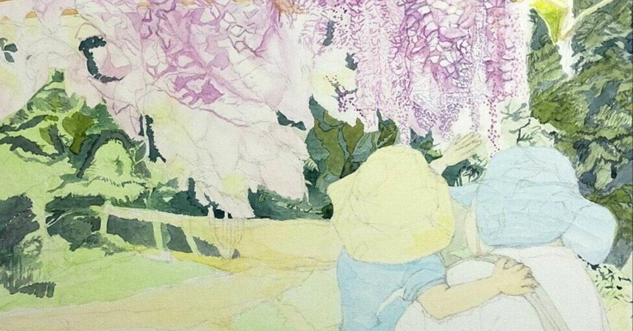 水彩画 日本画水彩画⑨