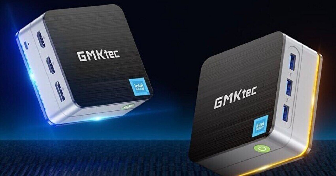 GMKtec G2 PLUS 12+512GB ミニPC　ファクトリーシール付き 154775-3-