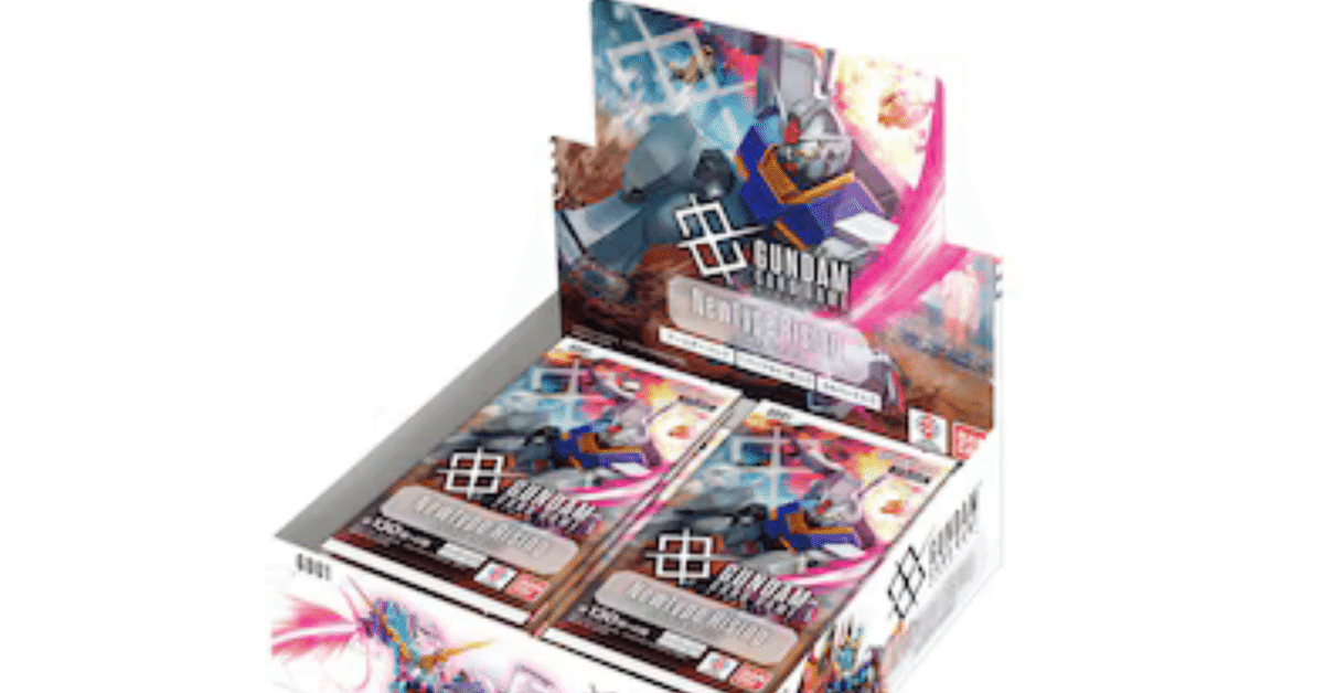 ガンダムカードゲーム】スタートデッキ一部在庫復活？ブースター