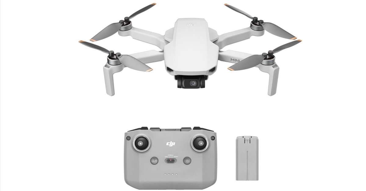 DJI Mini 4K カメラドローンコンボが27％OFF！―― 軽量・高性能