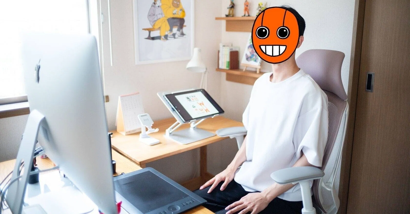 椅子 _masaki_ 椅子を変えたら、集中力が上がった！ イラストレーター・Masakiさんの