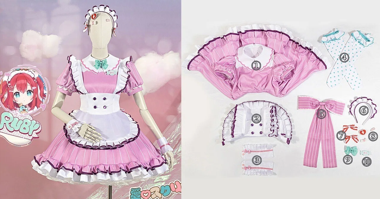 ラブライブ!愛♡スクリ~ム! AiScReam 黒澤ルビィ Ruby コスプレ衣装|CUTE-COSPLAY 専門店
