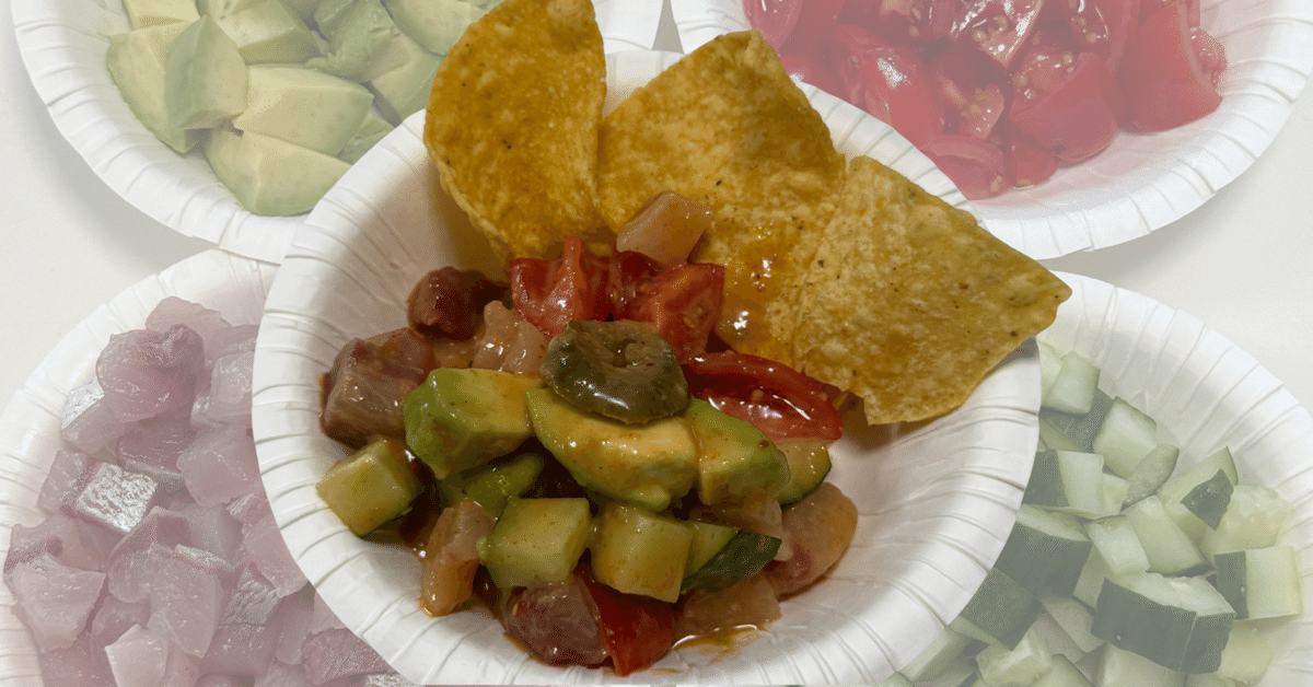 TVで紹介されました！「Yellowtail Nachos」 by Aburi Oshi