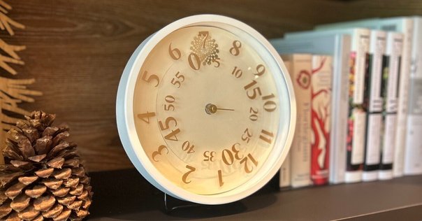 ほぼ新品♪電池交換したばかり!アンコキーヌ ぐるぐる時計 箱無し 新品♪電池交換したばかり!アンコキーヌ ぐるぐる時計 箱無し