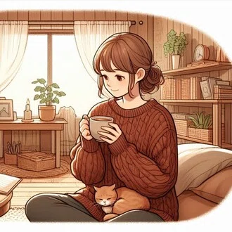のんびりねこ
