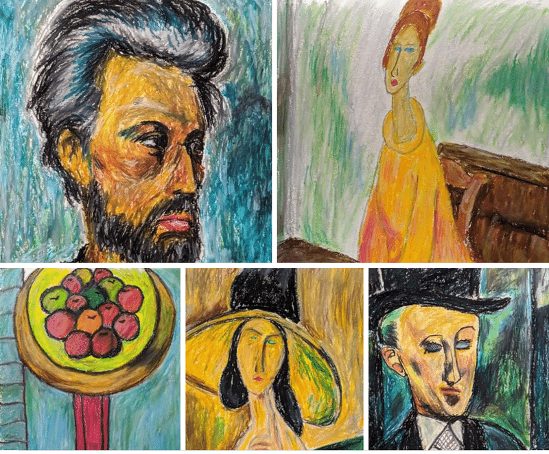 クレパスなら隙間時間に描けるかも ー 人はやりやすいことをしてしまう Yusuke 絵 山 旅 Note