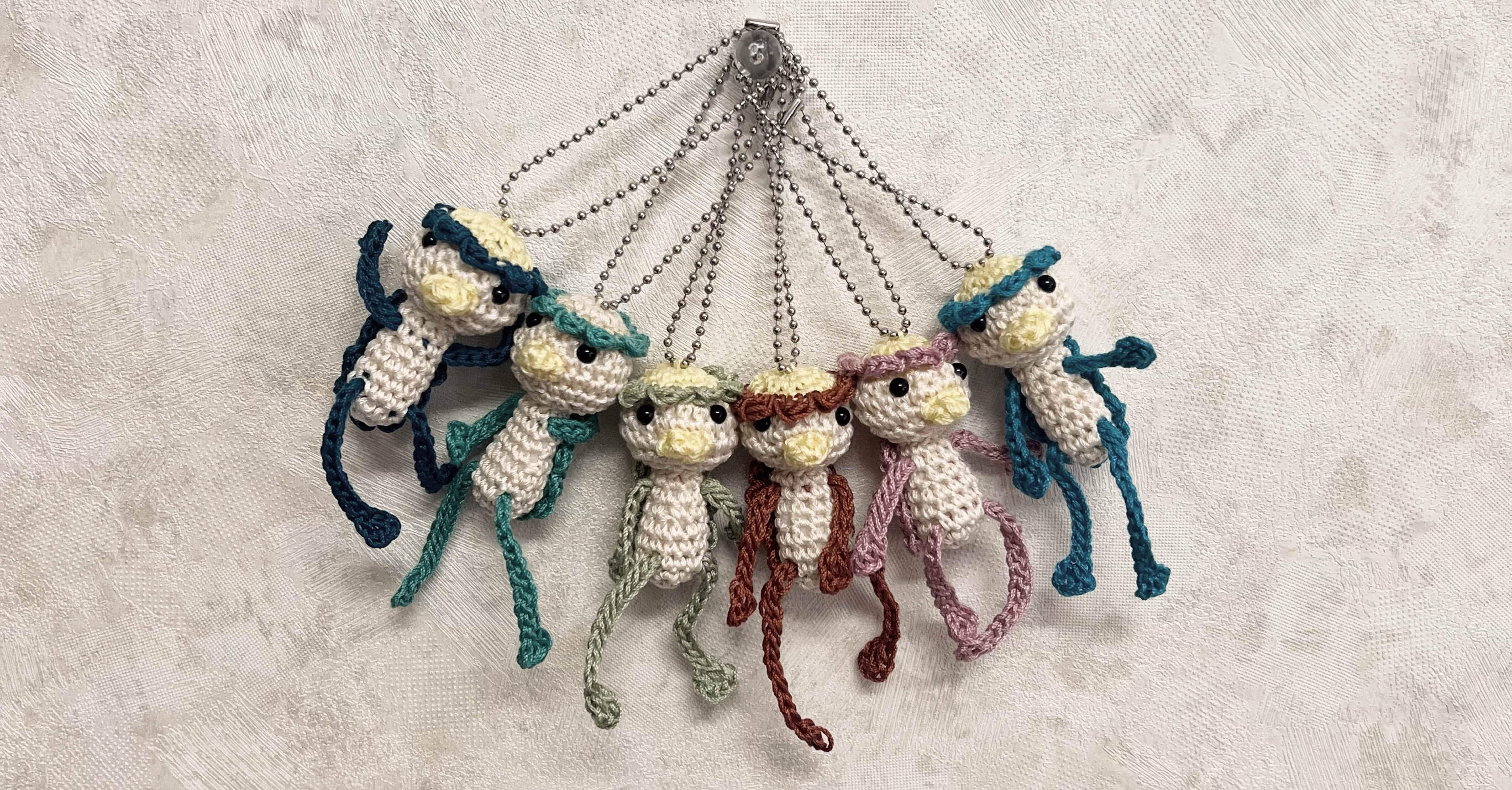 編みぐるみ￤ミニかっぱ｜Handmade R｜編み物屋さん