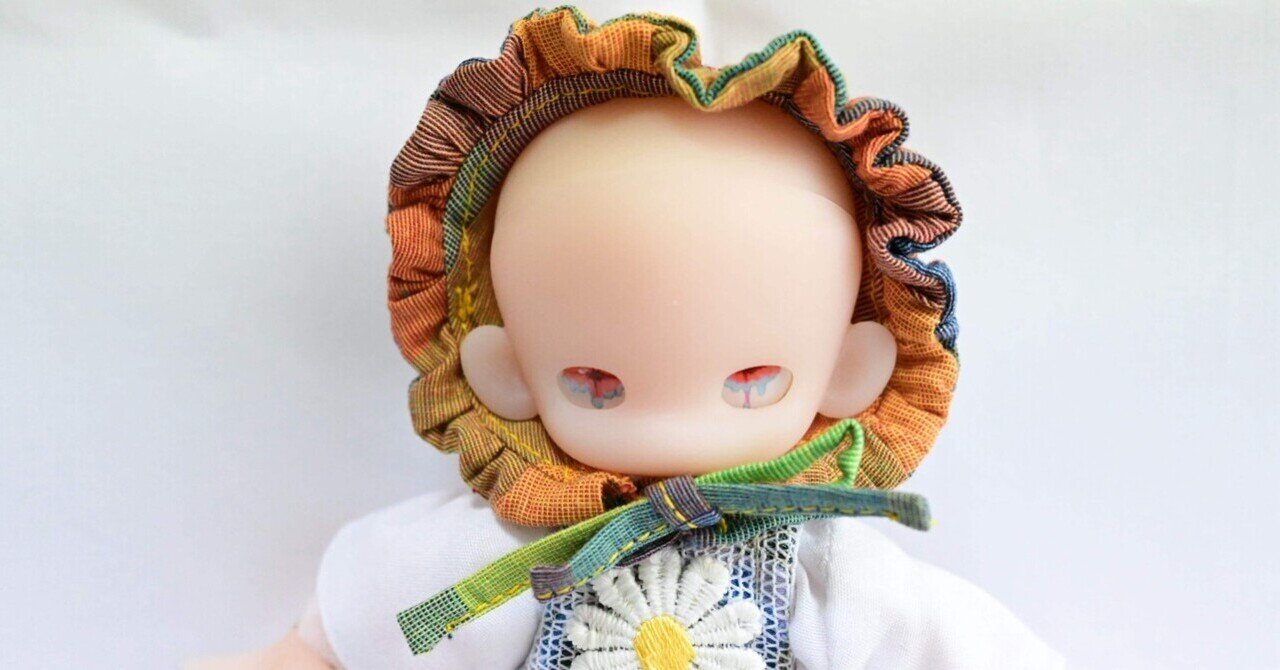 ヘッドドレス付き　ぬい服　オーダーページ　8〜14㎝ ぬい用ヘッドドレスの作り方｜Nemori ヘッドドレス付き ぬい服