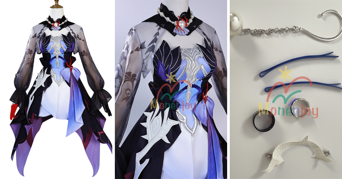 【即納】セイレンス コスプレ 衣装フルセット Azuiblc 崩壊 スターレイル セイレンス コスプレ衣装 3d樹脂製
