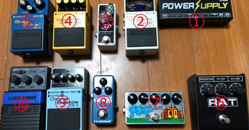 Team M 第２回 機材紹介 Team M Guitar Note