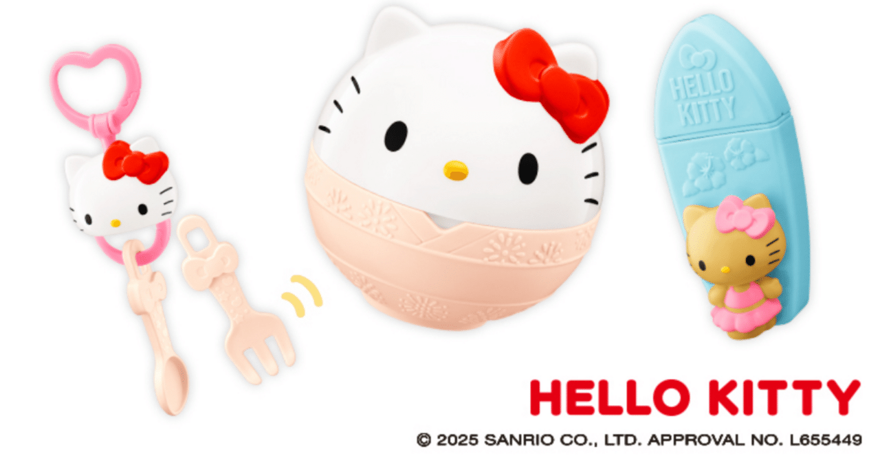 ハッピーセット サンリオ タートルズ 世界のハッピーセット特集