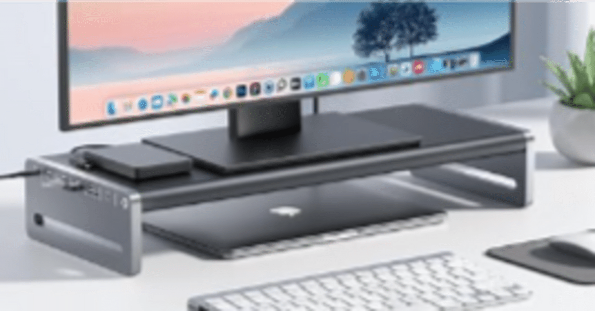 Anker USB-C ハブ 10-in-1 モニタースタンドでワンランク上の