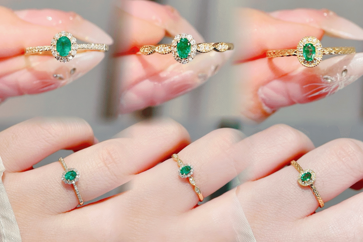 R*様 遺品整理　18K サファイア　ルビー　リング 7万円代以内】ルビー/サファイア/エメラルドK18リングにご紹介