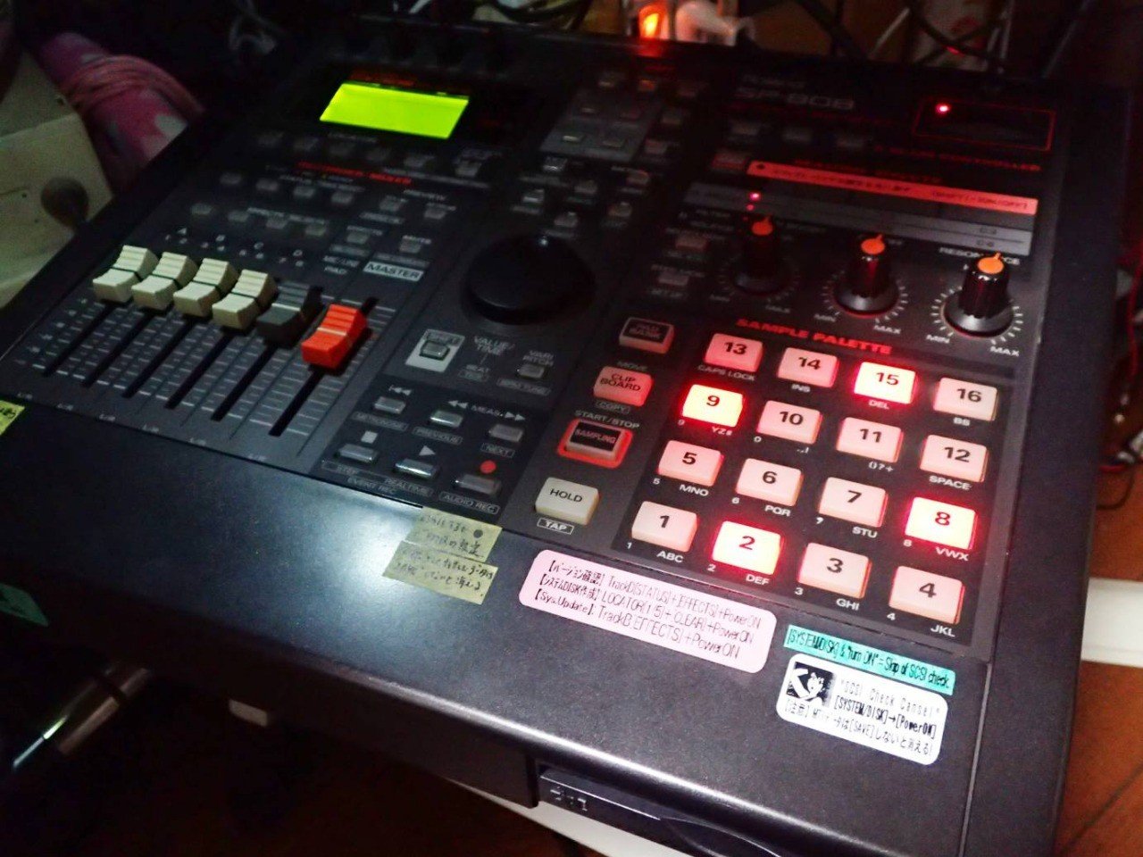 Roland Groove Sampler SP-808 CF化改造（失敗^^;)｜Uccyan