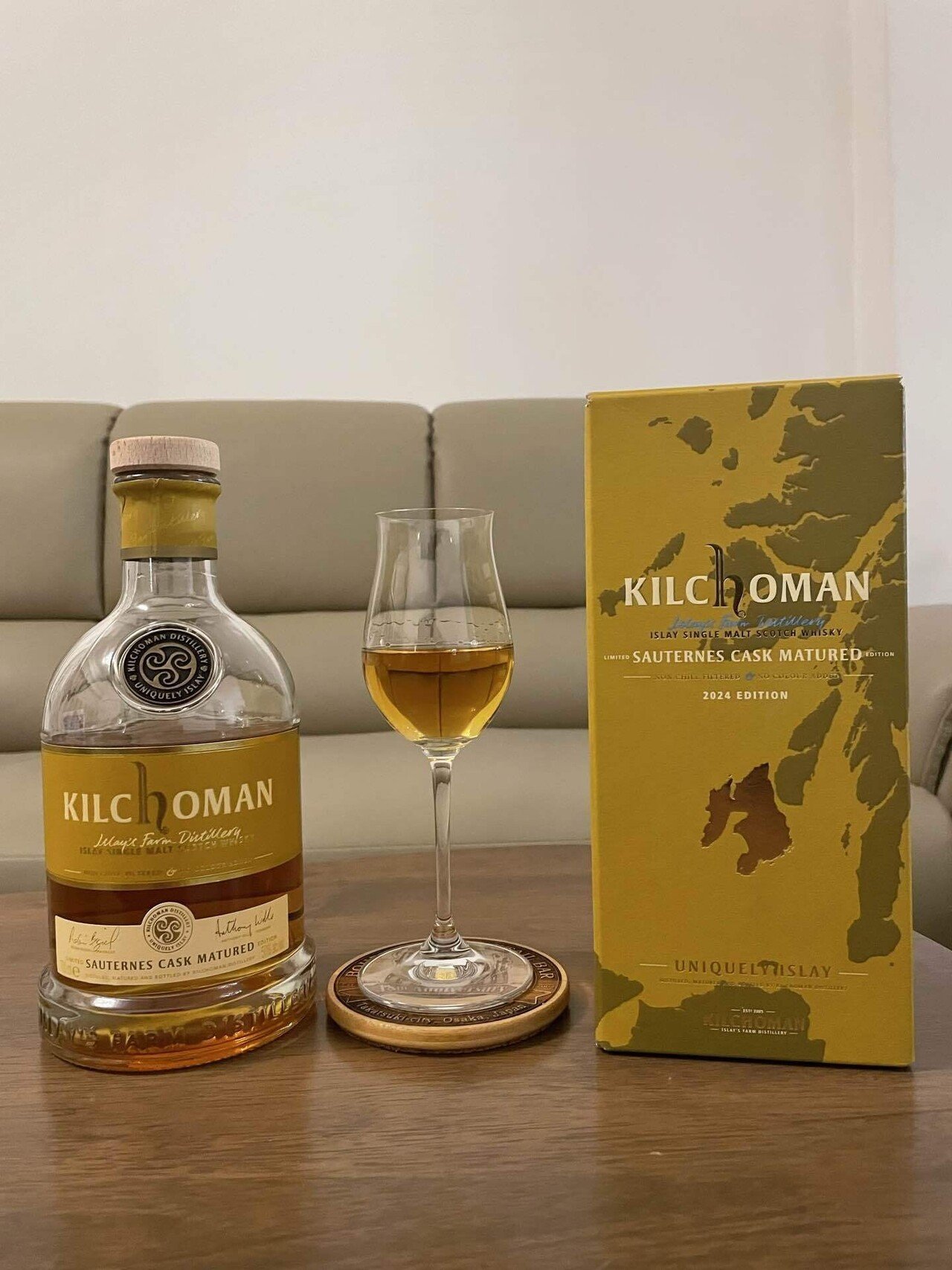KILCHOMAN キルホーマン 未開栓 700ml 50度 ソーテルヌ カスク 2024年 エディション ウイスキー【中古】【新品同様】 Amazon.co.jp: キルホーマン ソーテルヌカスク 2024