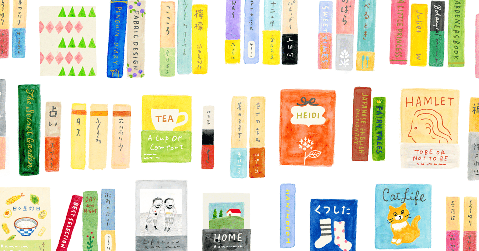 洋書】読むたびに「読みたい本」が増えてしまう魔法の本『Bibliophile