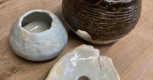 時代の形。〜古伊賀水指 銘 破袋『よむうつわ』〜｜松永鉄虎