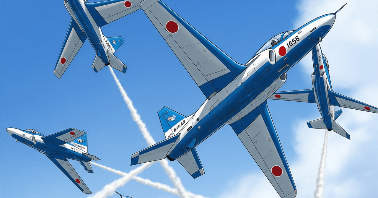 ブルーインパルス　初期 3枚 日本の誇り」「最高です！」ブルーインパルスが再フライト！空を