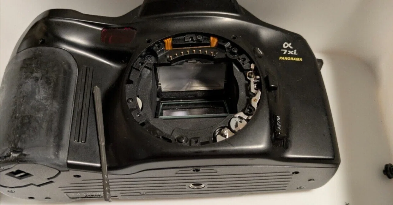 修理失敗？ minolta α7xi panorama｜mashiroa 真城亜