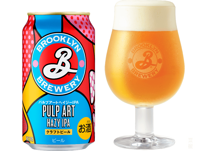 BROOKLYN PULP ART HAZY IPA｜Trickey