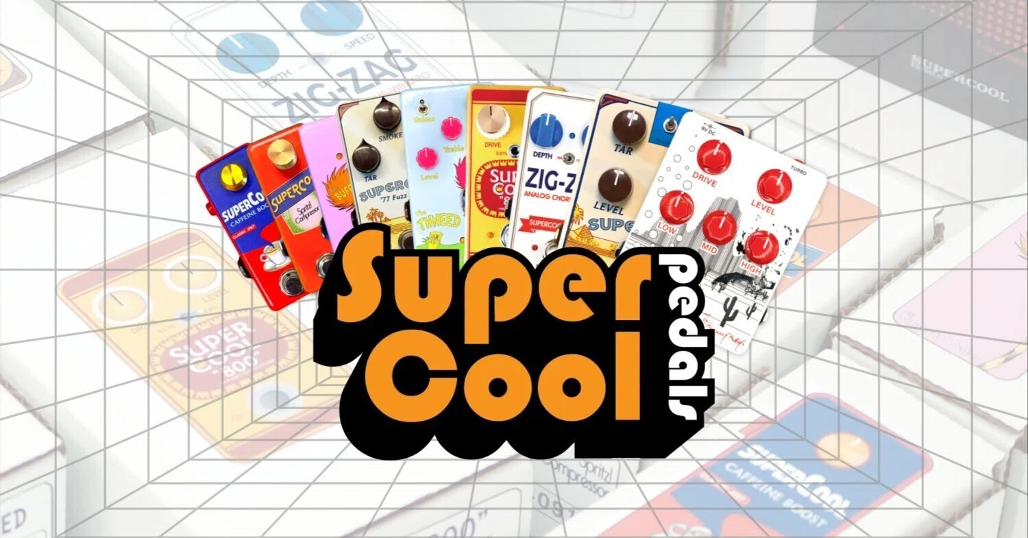 カナダ発の大注目エフェクターブランド「Supercool Pedals（スーパー