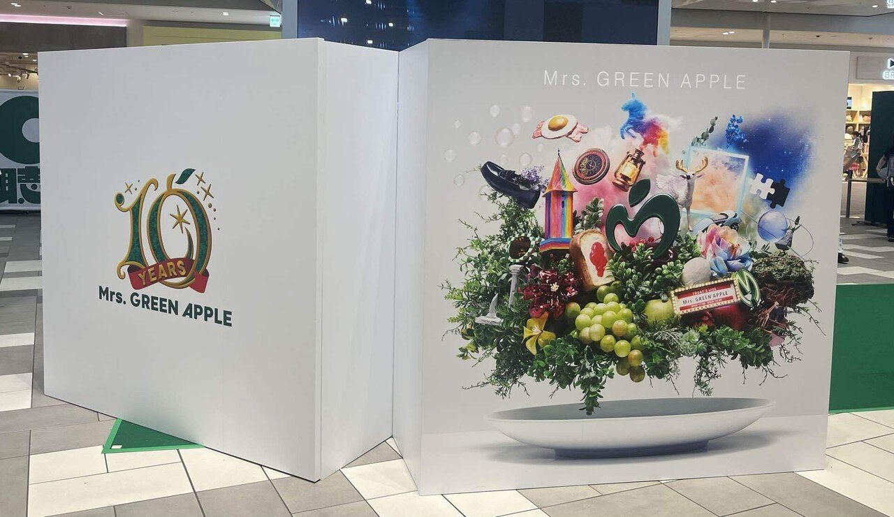 Mrs. GREEN APPLE ミセス ららぽーと LANDMARK IN MITSUI SHOPPING PARK』が開催されているららぽーと