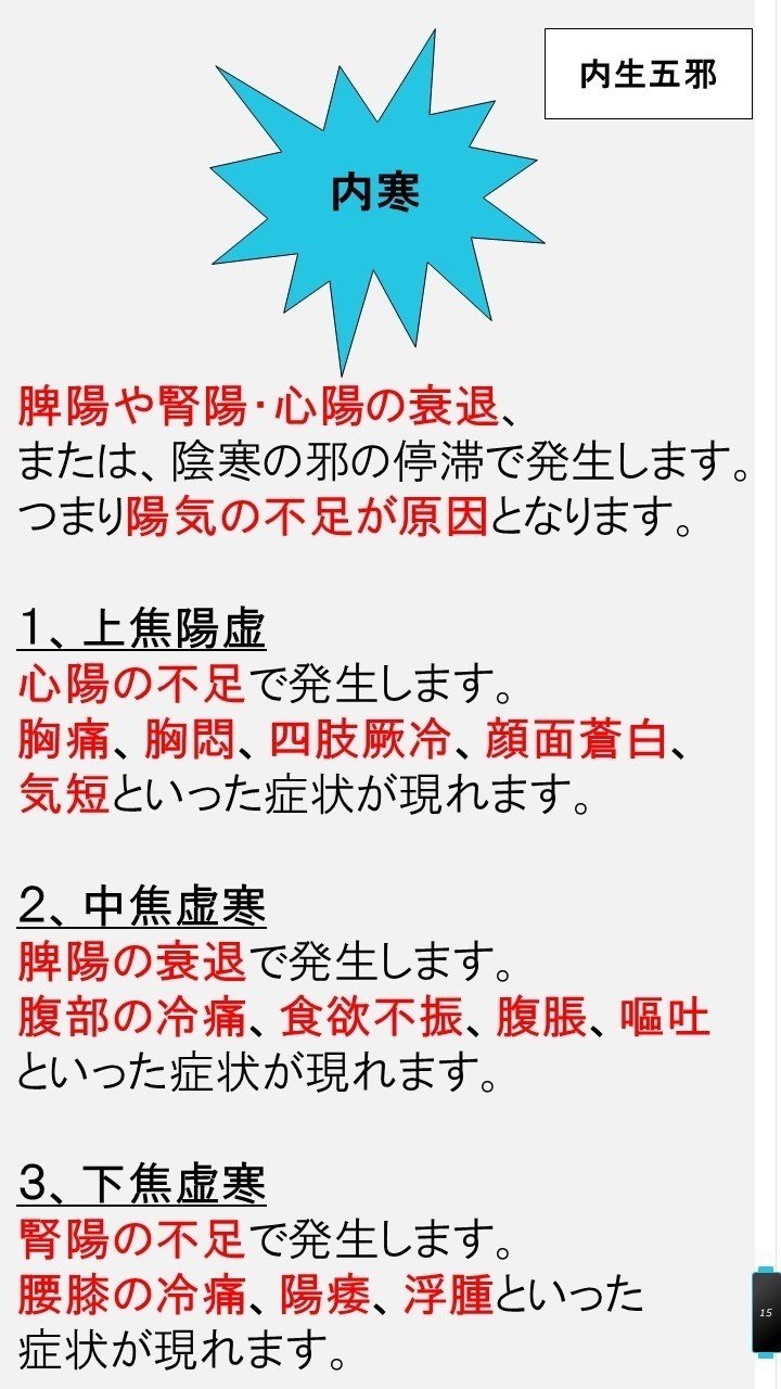 病の副産物 内生五邪 について Yamato 鍼灸師で東洋医学のおにいさん Note