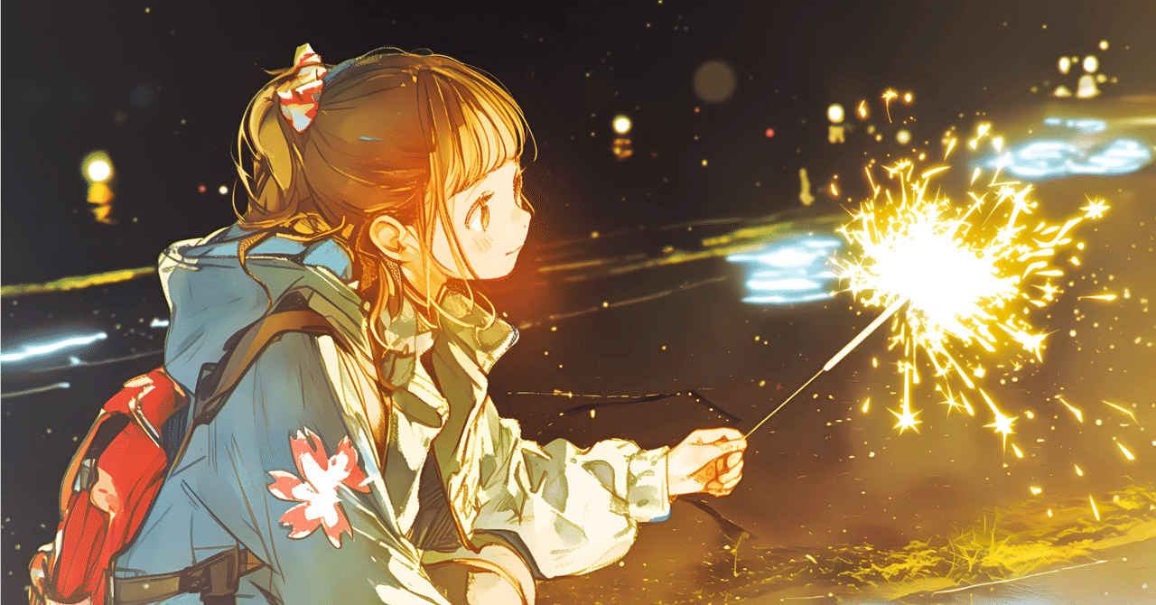 花火と、宇宙「オリジナルイラスト絵画」A4サイズ imgrc0067971006.jpg