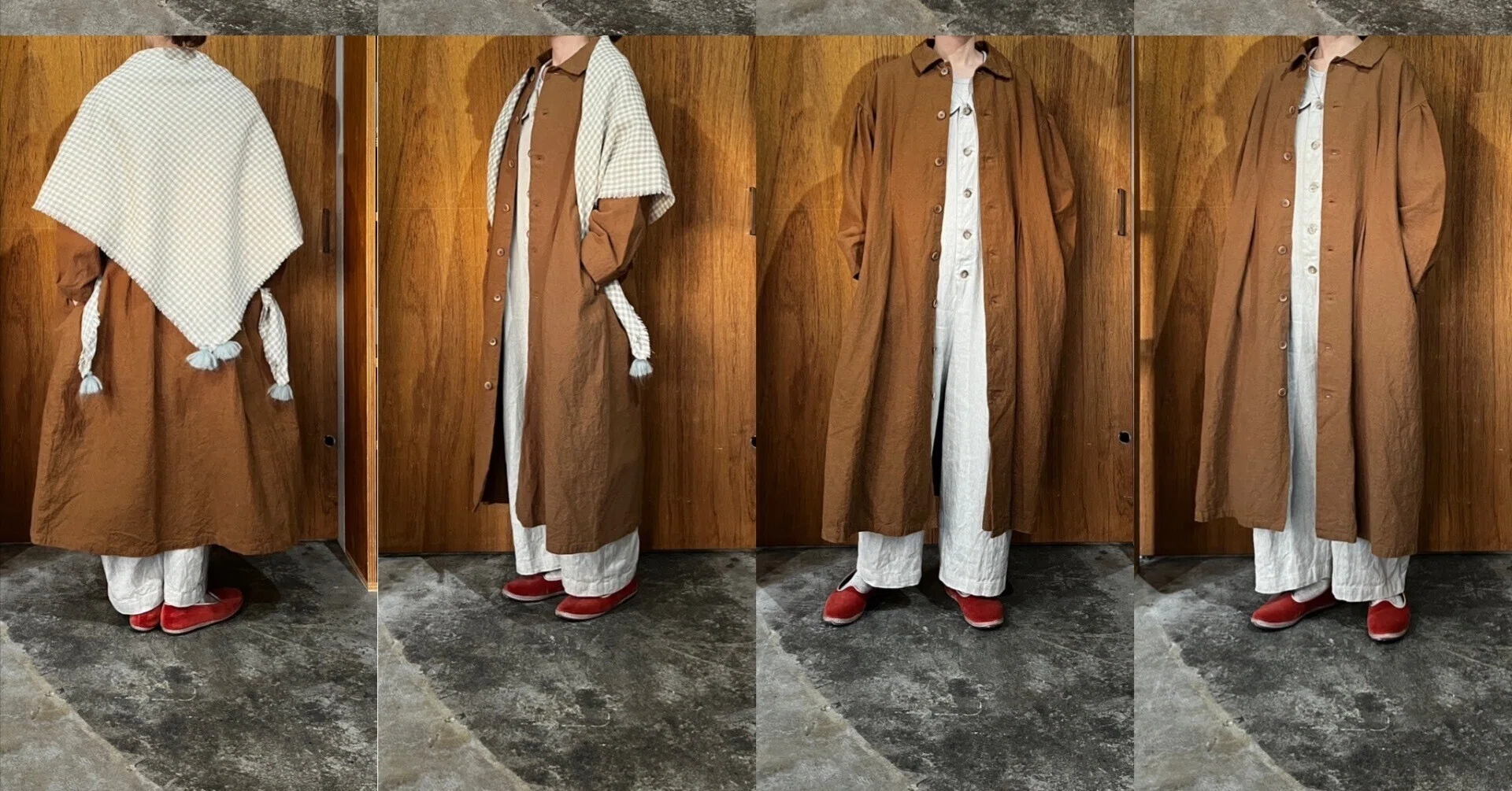 ROBE de PEAU 2025秋冬オーダー会 _chika着画①｜ams_okazaki