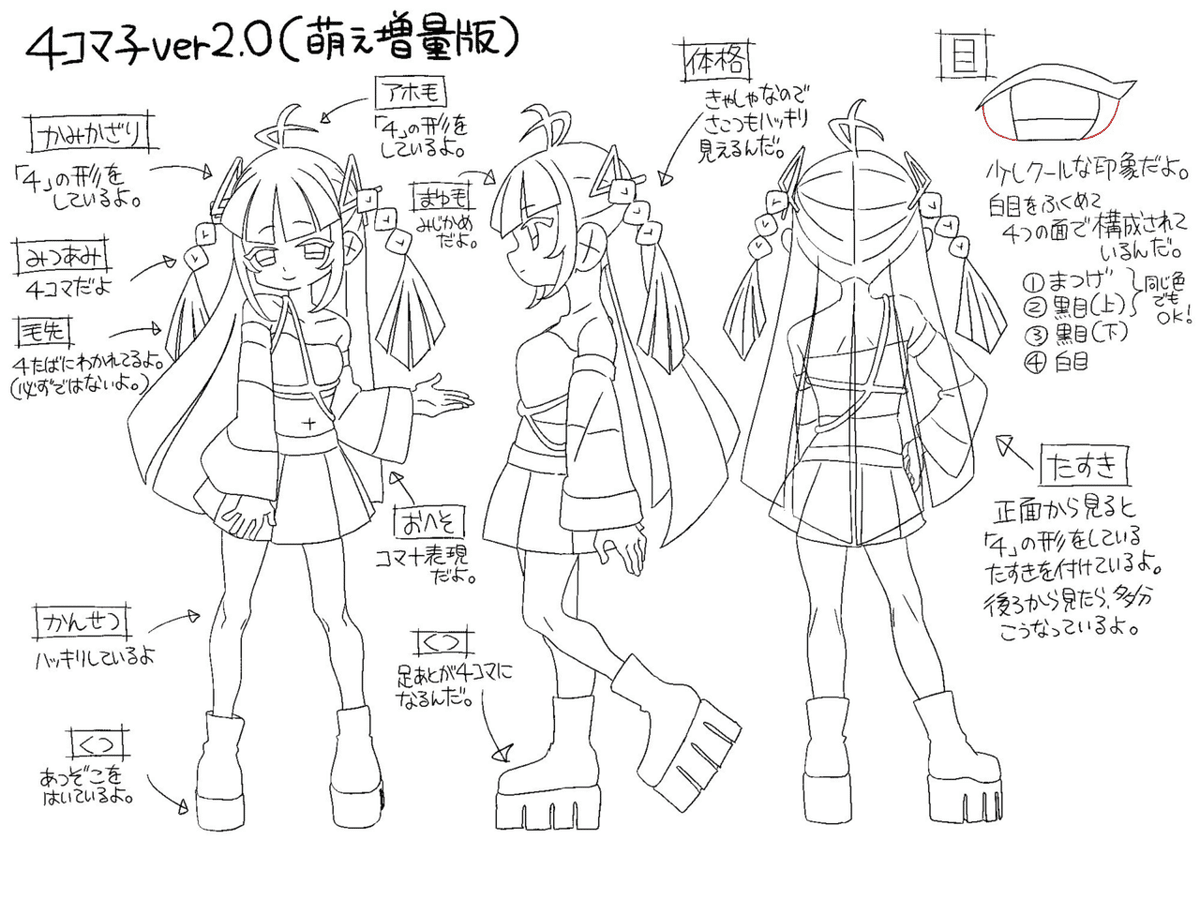 ŹOOĻ コマフィルム　ササゲロ　4コマとも変化あり 4コマ子公式イラスト全集【新作あり】 ｜ 人生｜現四通信