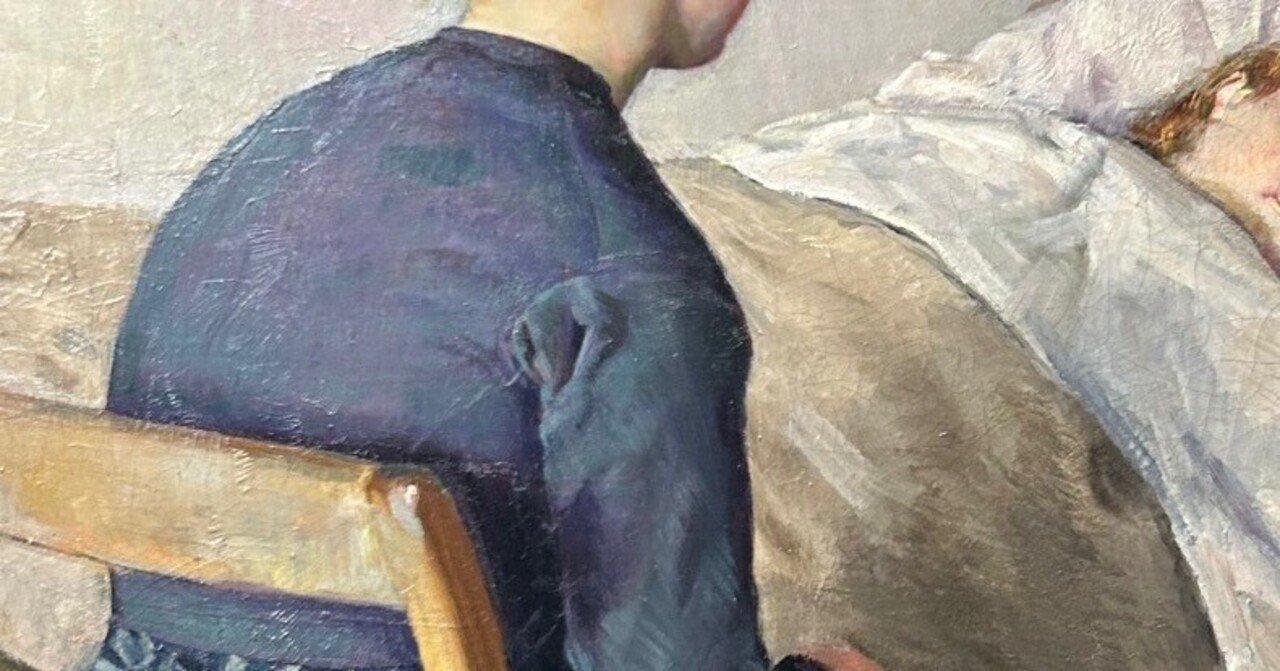 子供のためのオルセー美術館(203)背中を描く/クローグ・奥行きのない絵