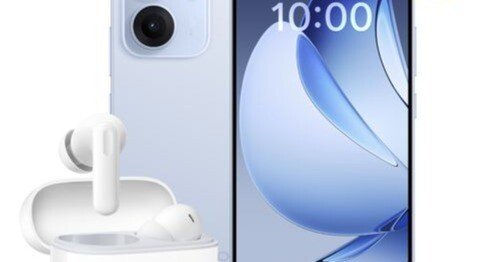 【新品未開封】OPPO Reno13Aアイスブルー　イヤホン付き　本日まで値下げ 数量限定】高性能OPPO Reno13 Aアイスブルー＆ワイヤレスイヤホン